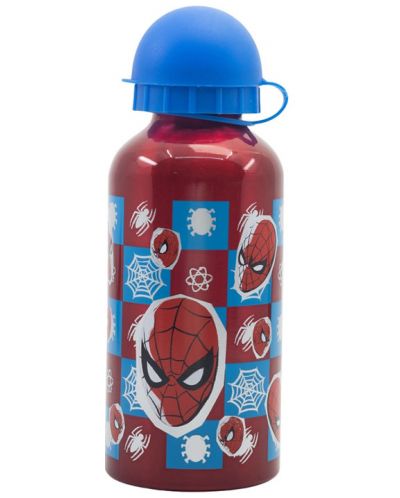 Алуминиева бутилка Stor - Spider-Man, 400 ml - 1