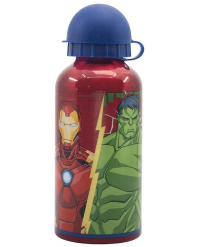 Алуминиева бутилка Stor - Avengers, 400 ml - 2