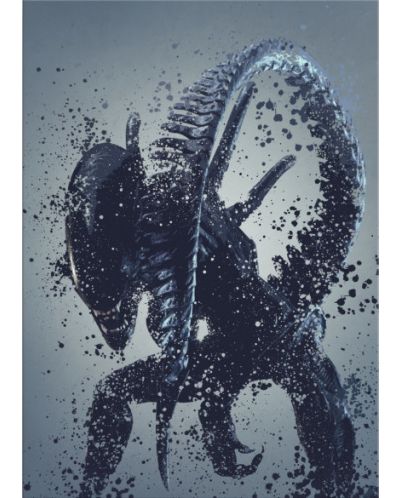 Метален постер Displate - Alien warrior v 2 - 1