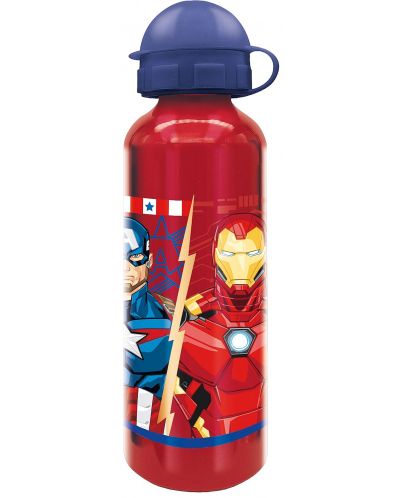 Алуминиева бутилка Stor - Avengers, 530 ml - 1