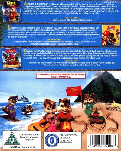 Alvin and the Chipmunks Triple Pack (Blu-Ray) - 3