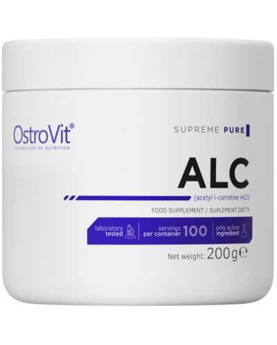 ALC Powder, неовкусен, 200 g, OstroVit - 1