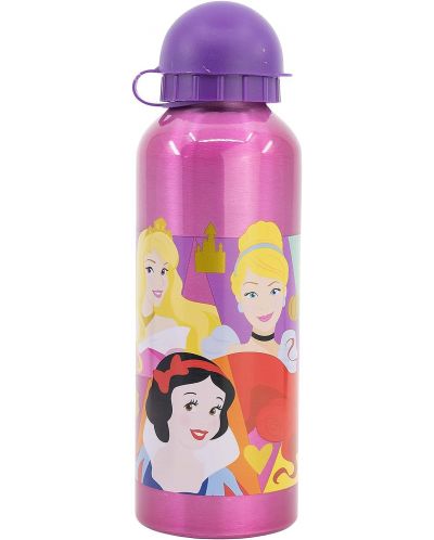 Алуминиева бутилка Stor - Disney Princesses, 530 ml - 2