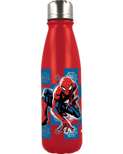 Алуминиева бутилка Stor - Spider-Man, 600 ml - 1