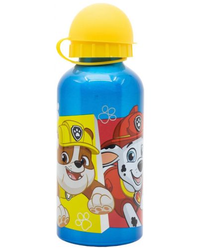 Алуминиева бутилка Stor - Paw Patrol, 400 ml - 1