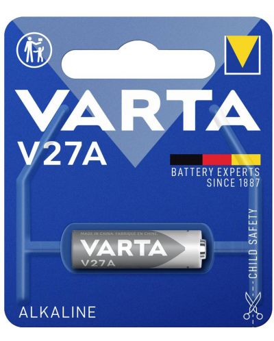 Алкална батерия VARTA - V27A, 12V, 1 бр. - 1