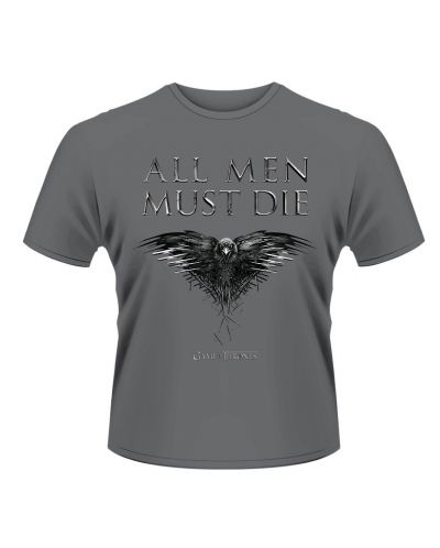 Тениска Game of Thrones - All Men Must Die - XL