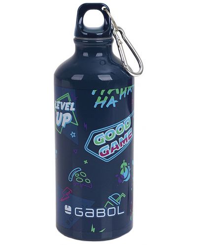 Алуминиева бутилка за вода Gabol Loot - 600 ml - 1