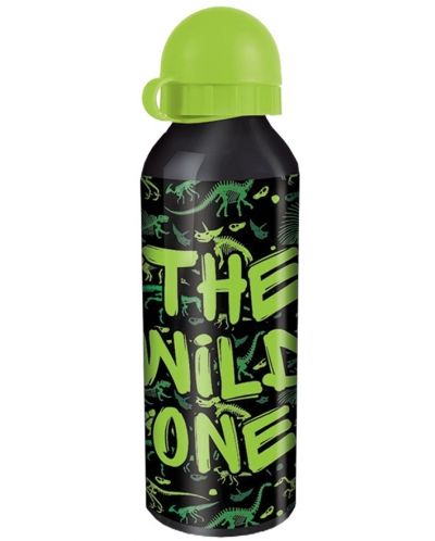 Алуминиева бутилка S. Cool - The Wild One, 500 ml - 1