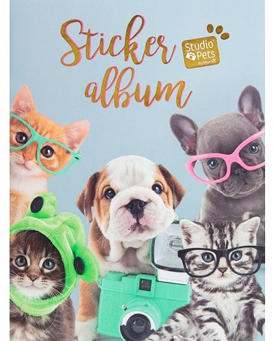 Албум със стикери Studio Pets - Приятели - 1