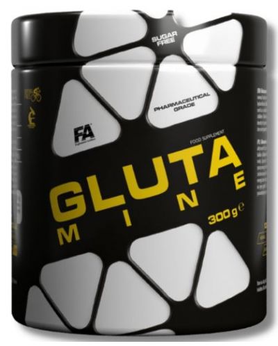 Glutamine, Pharmaceutical Grade, 300 g, FA Nutrition - 1