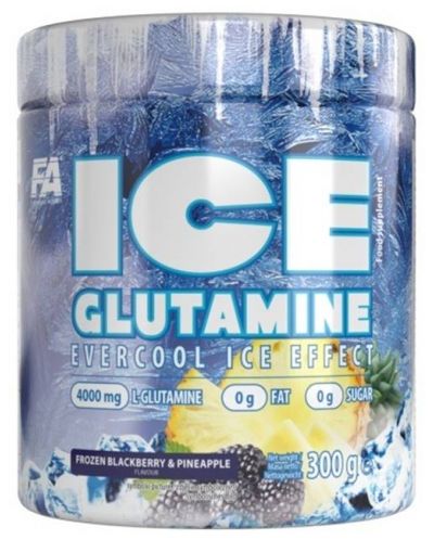 Ice Glutamine, frozen blackberry & pineapple, 300 g, FA Nutrition - 1