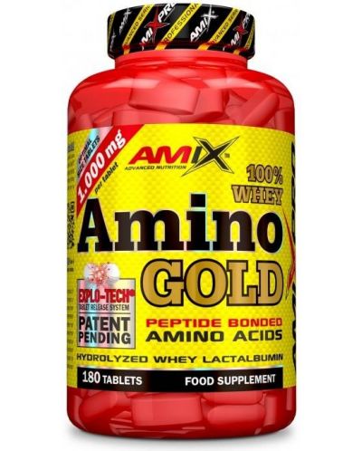 Amino Whey Gold, 180 таблетки, Amix - 1