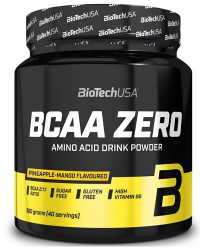 BCAA Zero, ананас и манго, 360 g, BioTech USA - 1