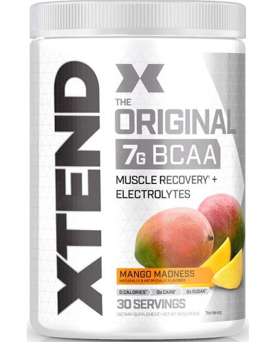 Xtend BCAAs, манго, 435 g, Scivation - 1