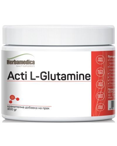 Acti L-Glutamine, 300 g, Herbamedica - 1