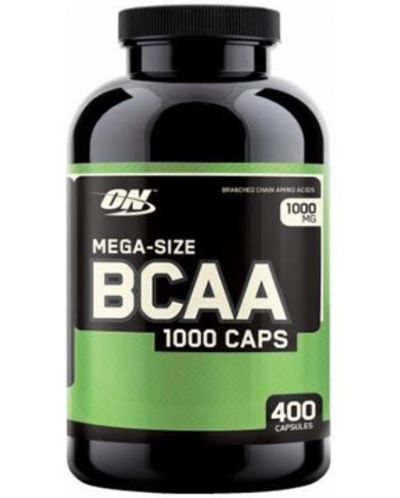 BCAA 1000, 400 капсули, Optimum Nutrition - 1