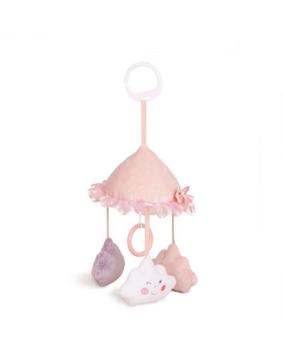 Бебешка играчка Амек Тойс - Латерна с облачета, 15 cm