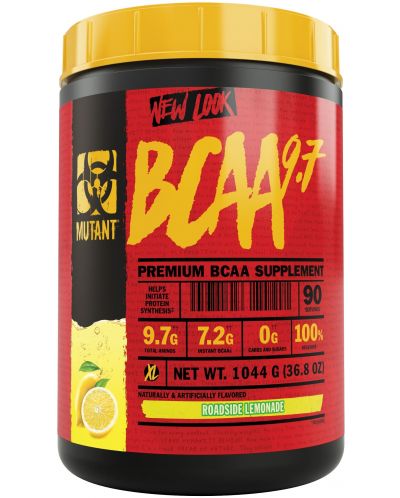 BCAA 9.7, roadside lemonade, 1044 g, Mutant - 1