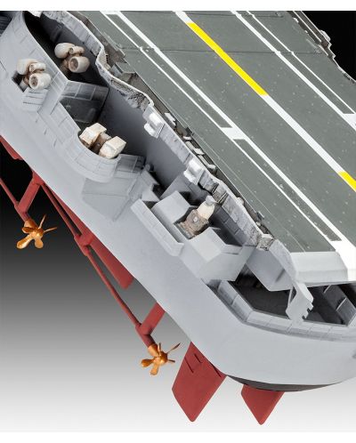 Сглобяем модел Revell - Военен кораб USS Forrestal (CV-59) (05156) - 2