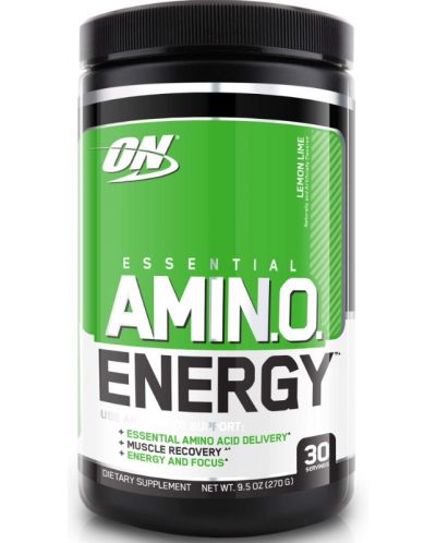 Amino Energy, лимон и лайм, 270 g, Optimum Nutrition - 1