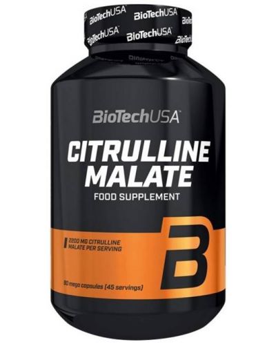Citrulline Malate, 90 капсули, BioTech USA - 1