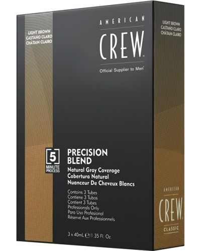 American Crew Боя за коса, естествени тонове, 3 x 40 ml - 1
