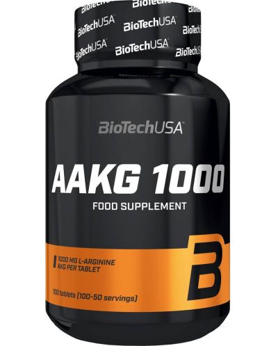 AAKG 1000, 100 таблетки, BioTech USA - 1