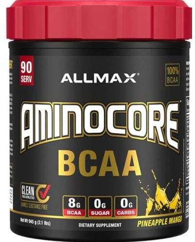 AminoCore BCAA, ананас и манго, 945 g, AllMax Nutrition - 1