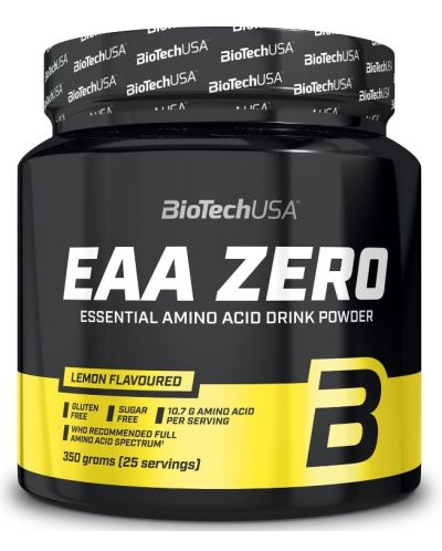 EAA Zero, лимон, 350 g, BioTech USA - 1