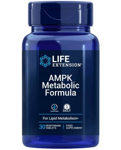 AMPK Metabolic Formula, 30 веге таблетки, Life Extension - 1
