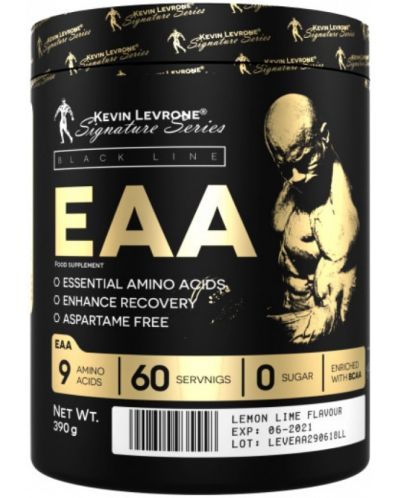 Black Line EAA, лимон и лайм, 390 g, Kevin Levrone - 1