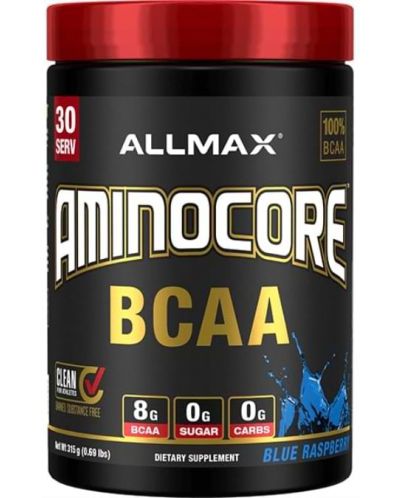 AminoCore BCAA, синя малина, 315 g, AllMax Nutrition - 1