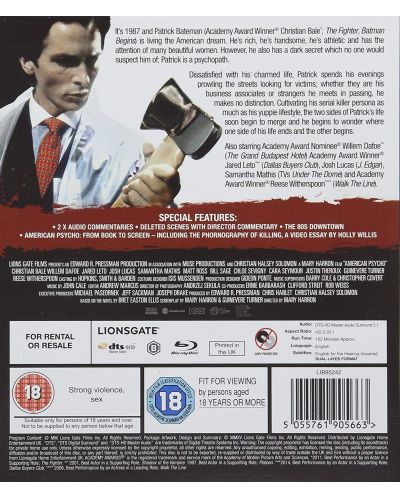 American Psycho (Blu-Ray) - 2