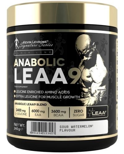 Anabolic LEAA9, sicilian lime, 240 g, Kevin Levrone - 1