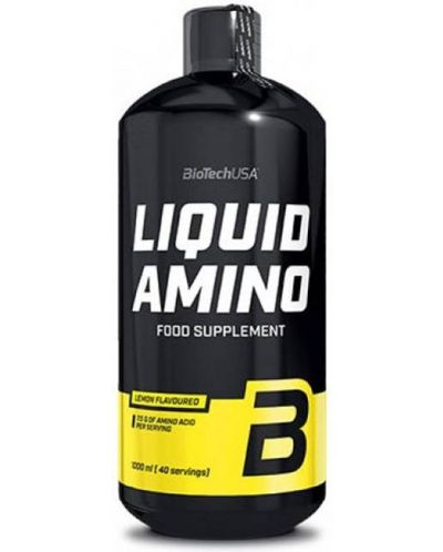 Amino Liquid, лимон, 1000 ml, BioTech USA - 1