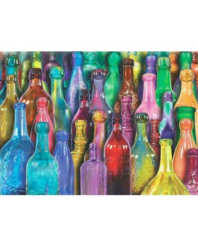 Пъзел Anatolian от 1000 части - Цветни бутилки, Ейми Стюарт - 2