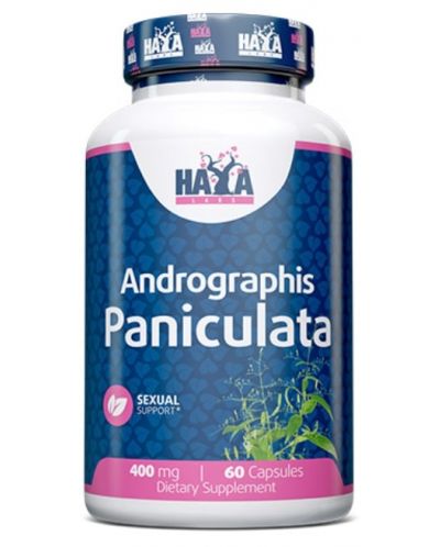 Andrographis Paniculata, 400 mg, 60 капсули, Haya Labs - 1