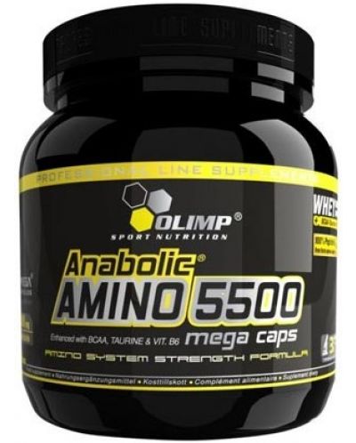 Anabolic Amino 5500 Mega Caps, 360 капсули, Olimp - 1