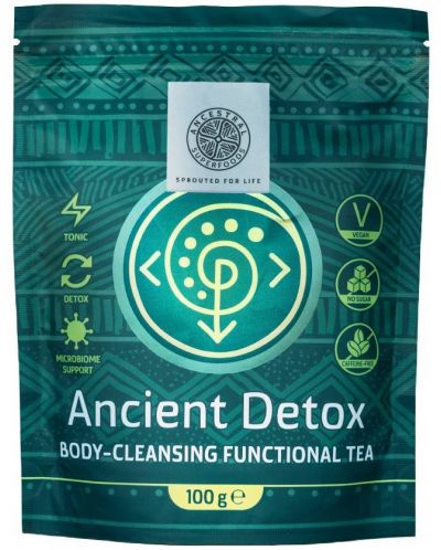 Ancient Detox Функционален детокс чай, 100 g, Ancestral Superfoods - 1