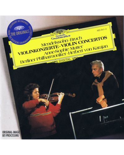 Anne-Sophie Mutter - Mendelssohn/Bruch: Violin Concertos (CD) - 1