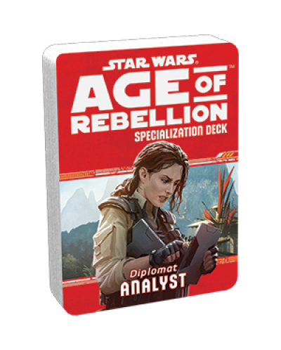 Допълнение за ролева игра Star Wars: Age of Rebellion - Analyst Specialization Deck - 1