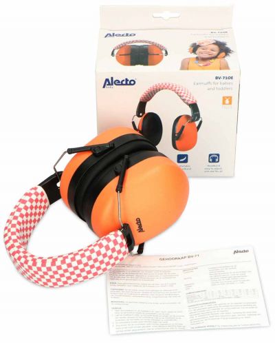 Антифон за бебета и малки деца Alecto - Оранжев - 5