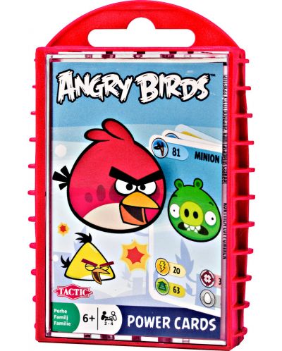 Настолна игра с карти Tactic: Angry Birds - Детска