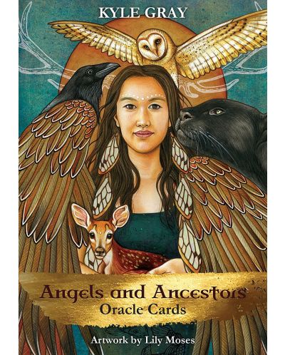 Angels and Ancestors Oracle Cards: A 55-Card Deck and Guidebook Cards - 1