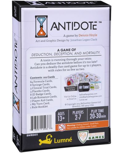 Игра с карти Antidote - 2