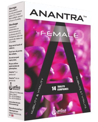 Anantra Female, 14 таблетки, Aniva - 1