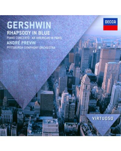André Previn - Gershwin: Rhapsody in Blue; Piano Concerto; An American in Paris (CD) - 1