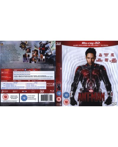 Ant Man 3D+2D (Blu-Ray) - 3