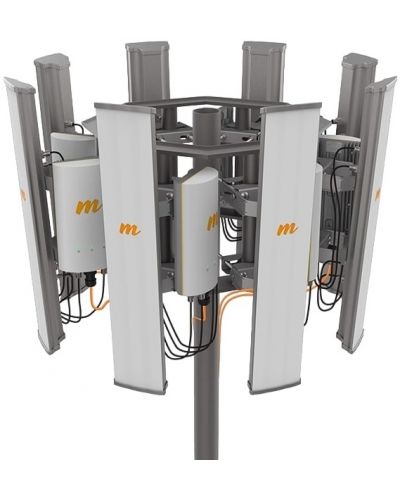 Антена Mimosa - N5-45x2, 4.9-6.4 GHz, 19 dBi, 2x2 MIMO, 45°, 2 порта, бяла - 3